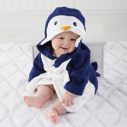 Baby Duck Bathrobe Hooded Towels