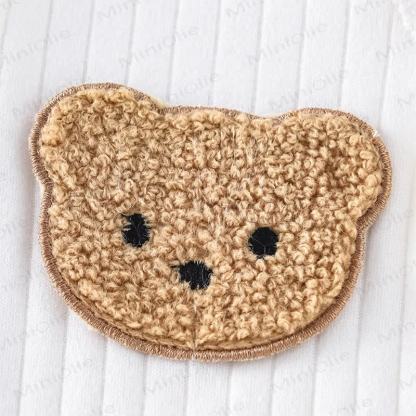  Baby Bear Patch Simple Soft Romper - image 6