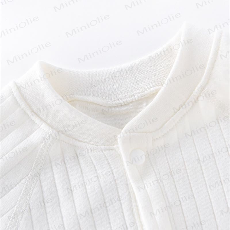  Baby Bear Patch Simple Soft Romper - image 5