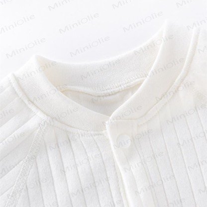  Baby Bear Patch Simple Soft Romper - image 5