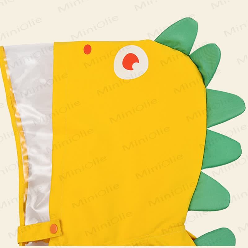 Toddler Dinosaur Hooded Cloak Raincoat - image 9