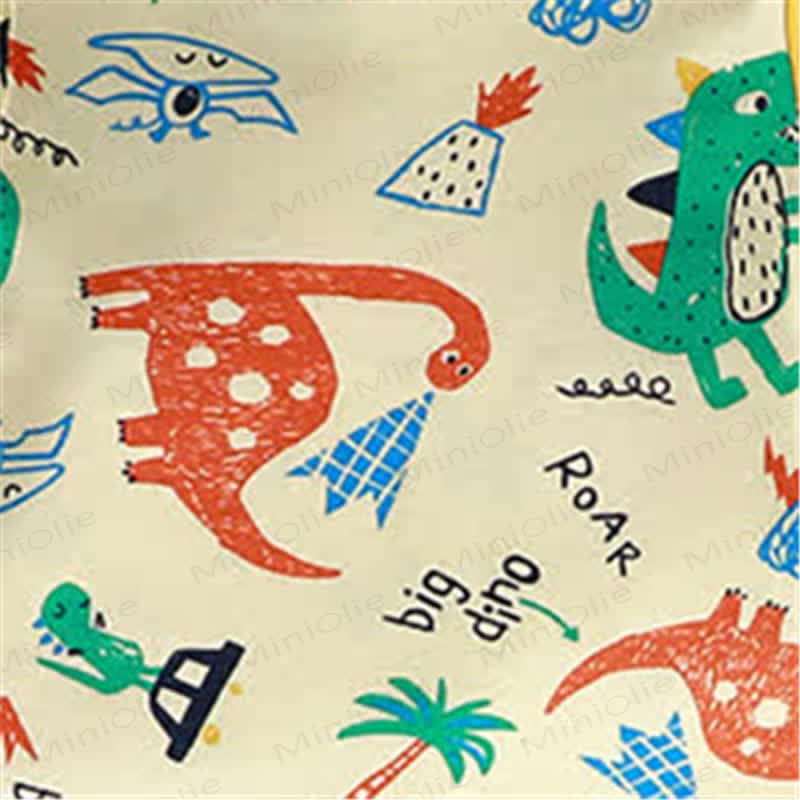 Baby Toddler Dino Crew Neck Pajamas Set - image 3