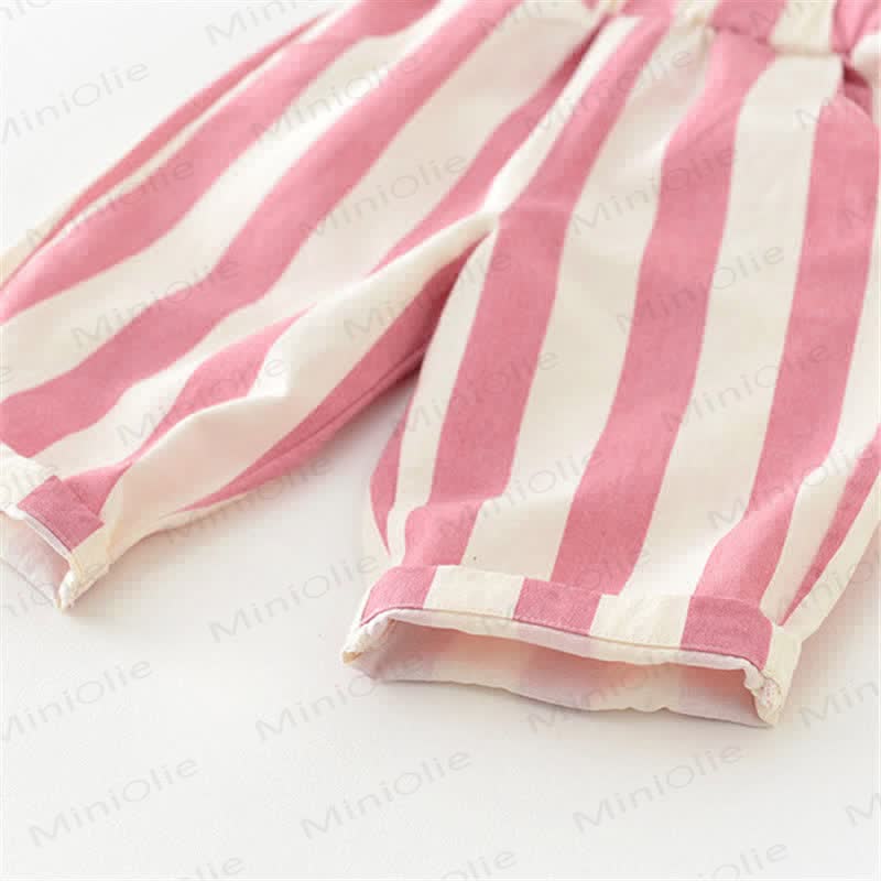 Baby Design Vertical Striped Casual Pants - image 16