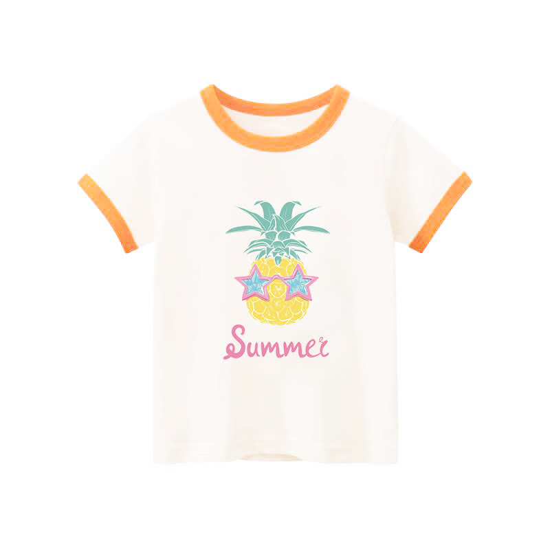 Pineapple Shirt for Girls | Kids Pineapple T-Shirt