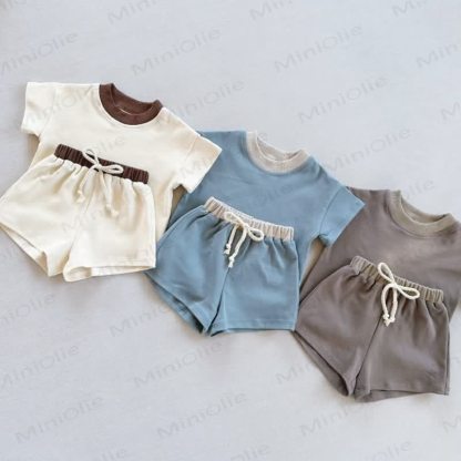 Baby 2-Piece Soft Sweatsuit Loose Set - image 9