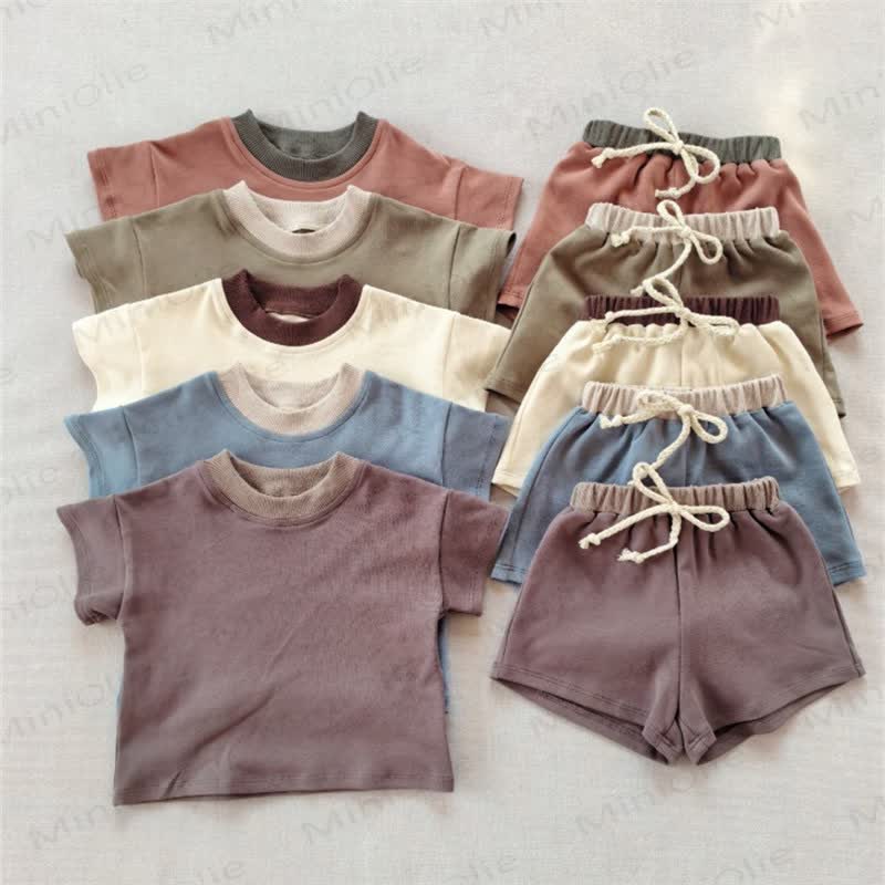 Baby 2-Piece Soft Sweatsuit Loose Set - image 1
