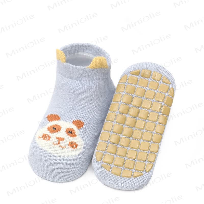 Baby Toddler Antislip Animal Soft Floor Socks - Blue - 3-5T - image 19