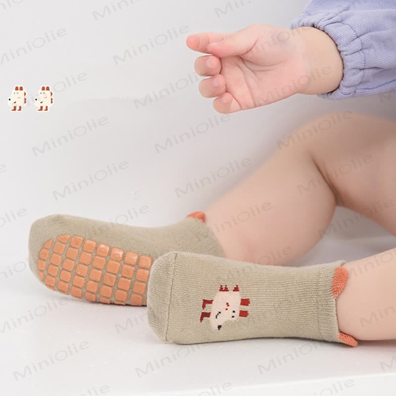 Baby Toddler Antislip Animal Soft Floor Socks - image 14