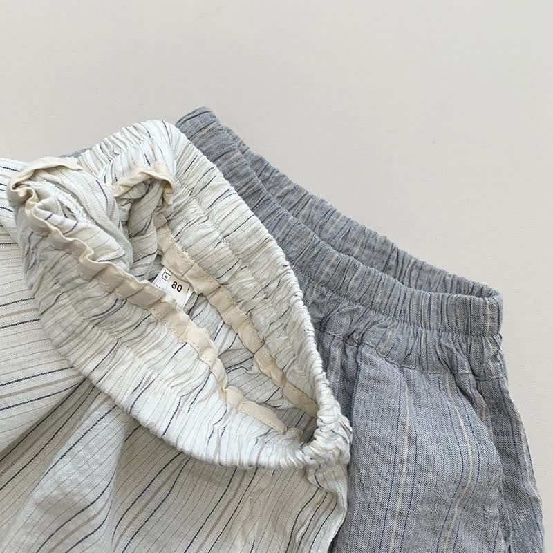 Toddler Vertical Striped Classic Pants - image 2