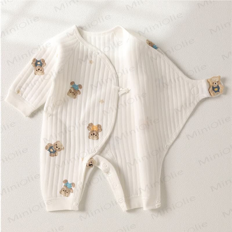  Baby Star Bear Kimono Romper - image 2