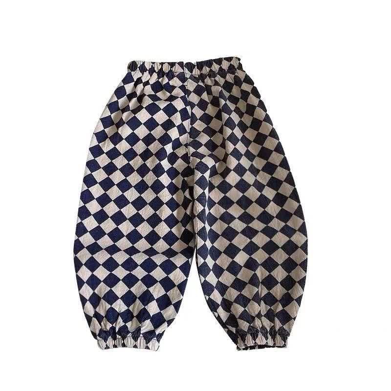 MINI Toddler Checkerboard Casual Jogger Pants - image 5