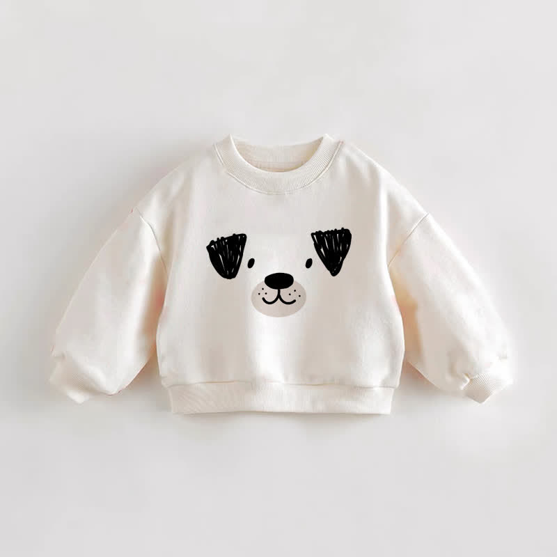 Miniolie Baby Toddler Dog Sweatshirt