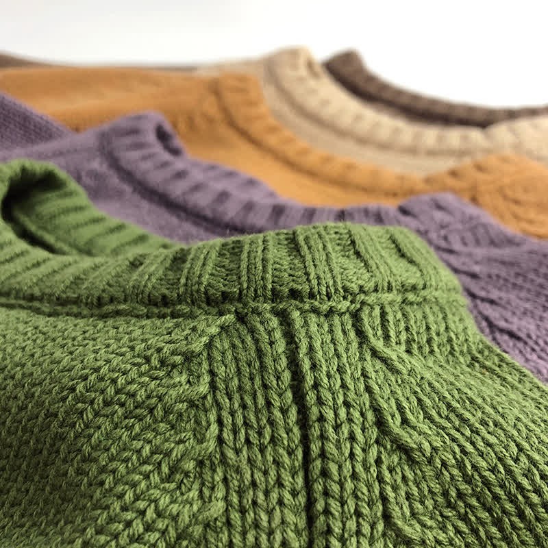 Toddler Solid Color Loose Relax Sweater - image 6