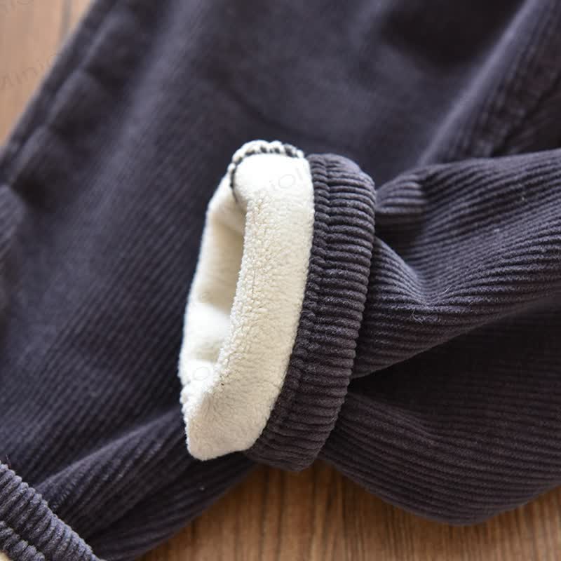 Kid Girl Stretch Velvet Corduroy Pants - image 16