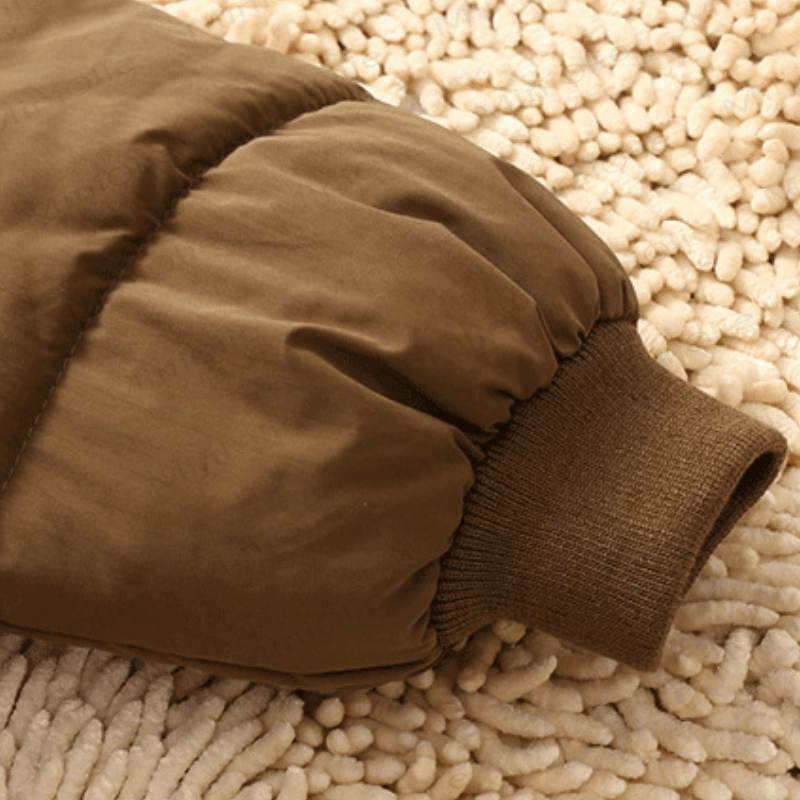 Toddler Solid Color Hooded Puffer Jacket - image 11