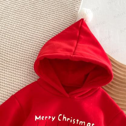 MERRY CHRISTMAS Baby Hooded Romper - image 20