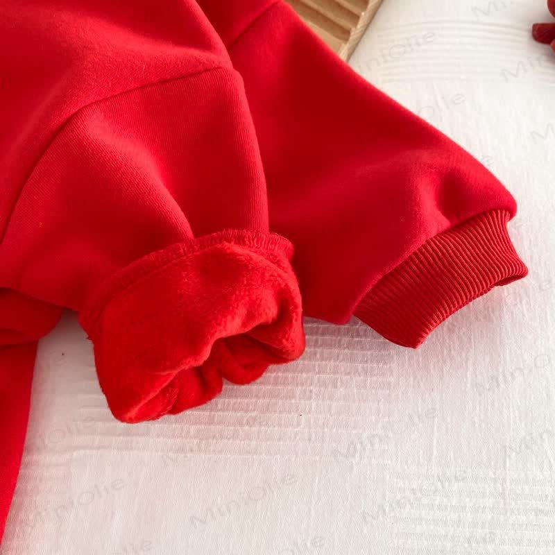 MERRY CHRISTMAS Baby Hooded Romper - image 22