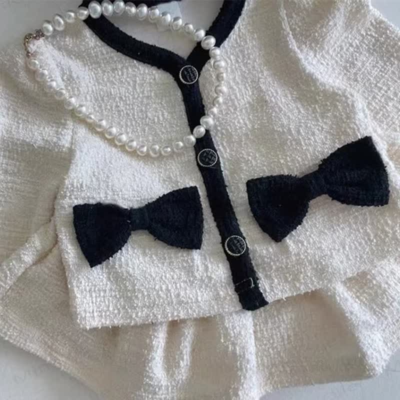 Baby 2-Piece Sweet Bow Fair Girl Set - image 6