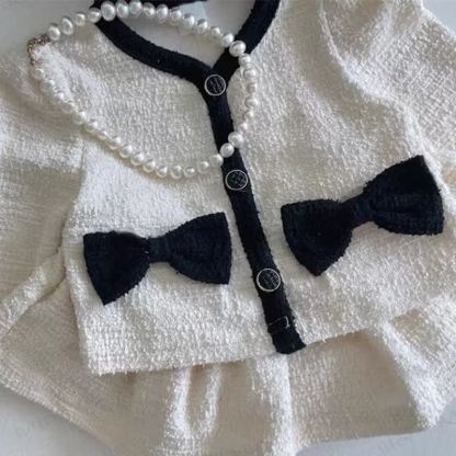 Baby 2-Piece Sweet Bow Fair Girl Set - image 6