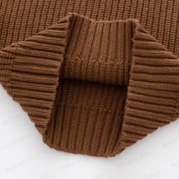 Kid Solid Color Crew Neck Viintage Sweater - image 9
