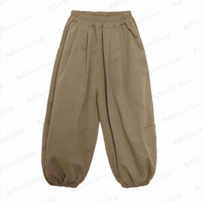 Toddler Plain Design Loose Jogger Pants - image 11