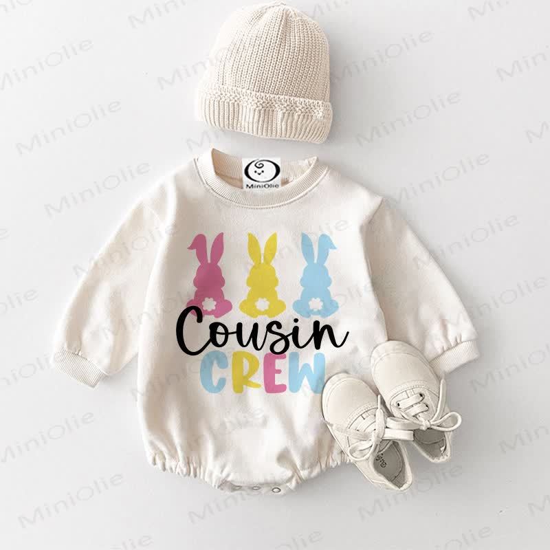 COUSIN CREW Baby Bunny White Bodysuit - White - 18-24M - image 1