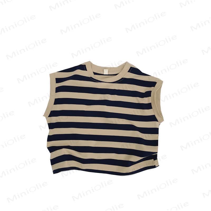 Toddler Striped Cotton Vest - image 6