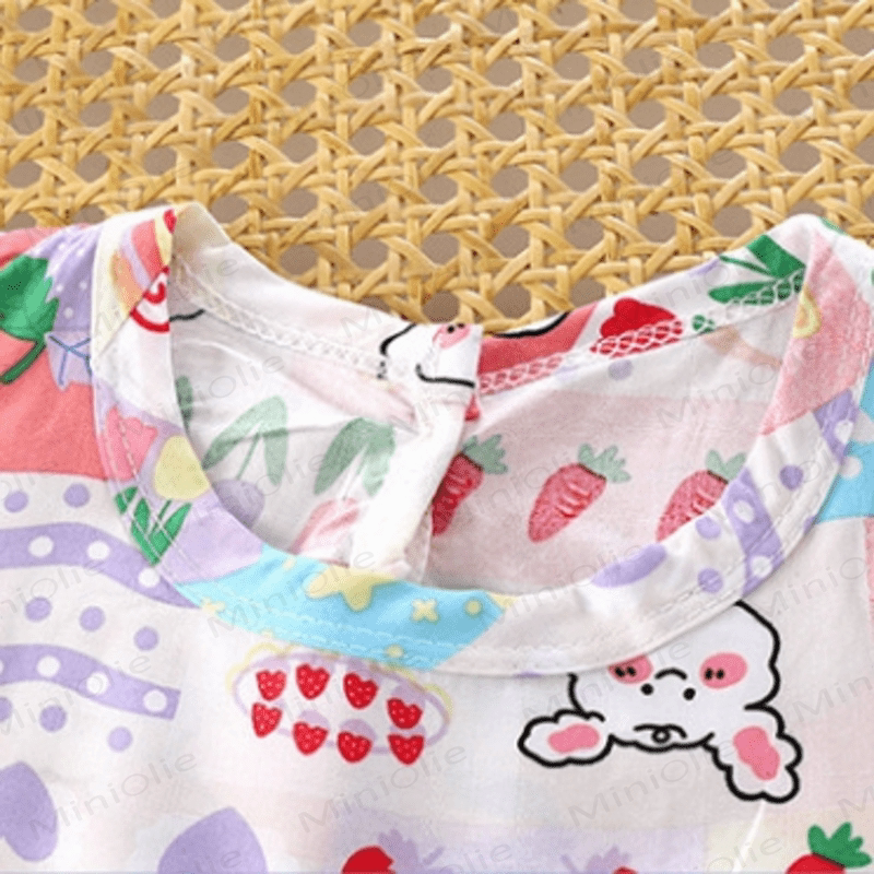 Baby Flower Rainbow Cactus Sleeveless Dress - image 10