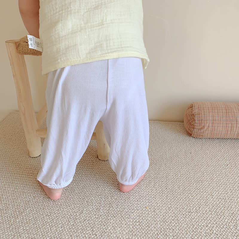 Baby Modal Solid Color Basic Soft Pants - image 22