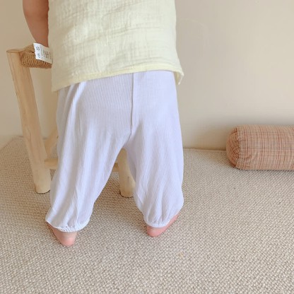 Baby Modal Solid Color Basic Soft Pants - image 22