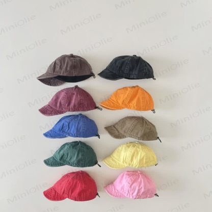 Baby Toddler Chic Washed Peaked Cap - image 1