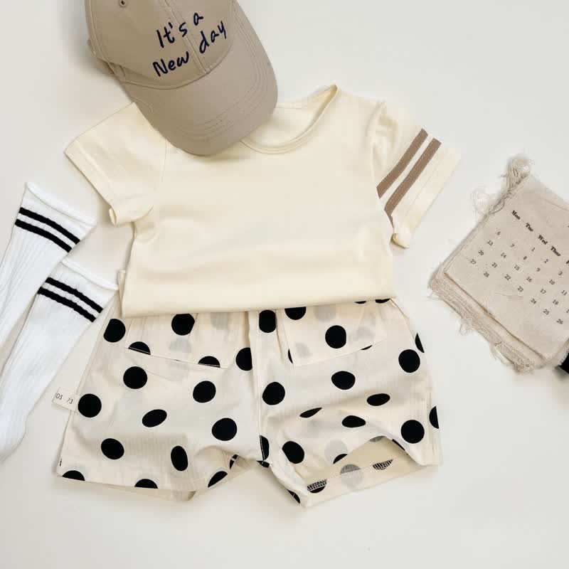 Baby White Stripes Sleeve T-Shirt - image 11