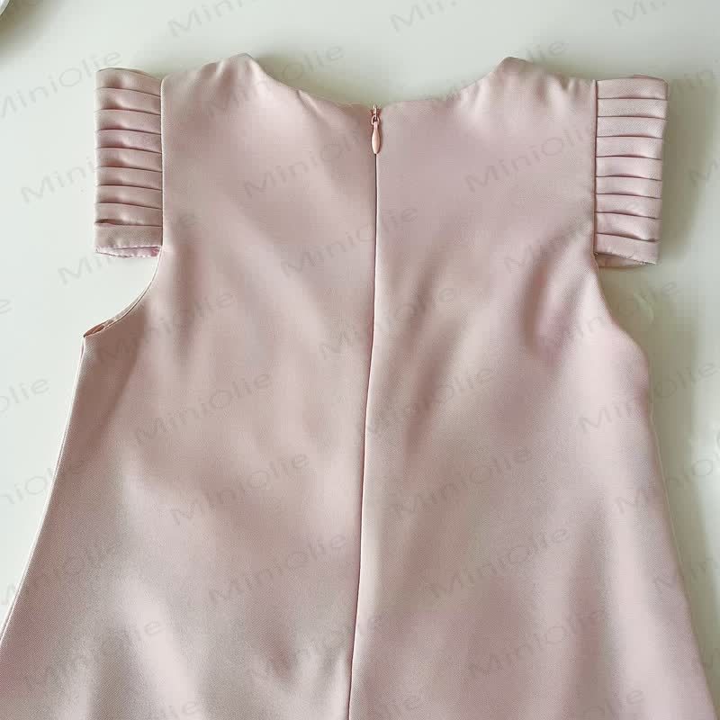 Toddler 3D Flower Sleeveless Graceful Dress - image 13