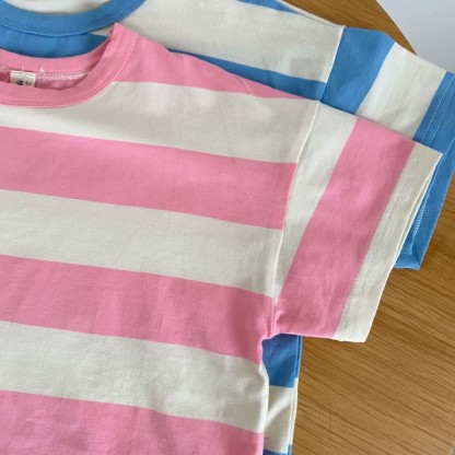 Kid Simple Striped Summer T-Shirt - image 2