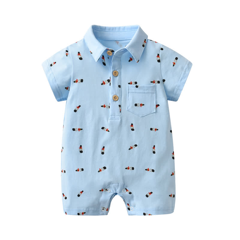 Baby Boy Toy Figures Blue Romper - Blue - 18-24M - image 1