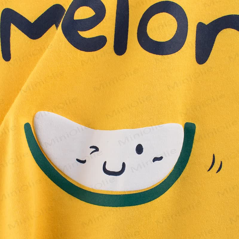 I LIKE MELON/STRAWBERRY/ORANGE Kid Fruit Printed T-Shirt - image 3