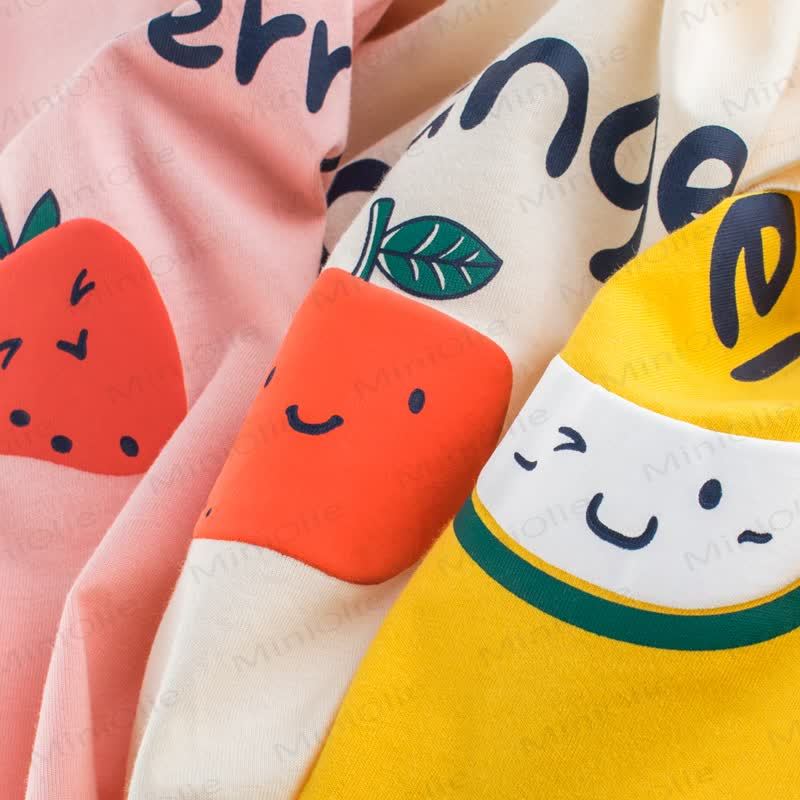 I LIKE MELON/STRAWBERRY/ORANGE Kid Fruit Printed T-Shirt - image 10