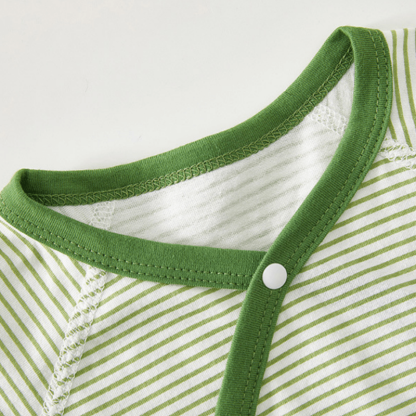 Baby 3d Animal Striped Kimono Romper - image 3