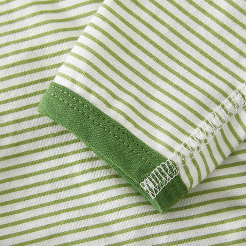 Baby 3d Animal Striped Kimono Romper - image 4