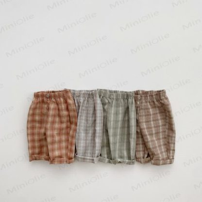 Baby British Style Plaid Pants - image 1