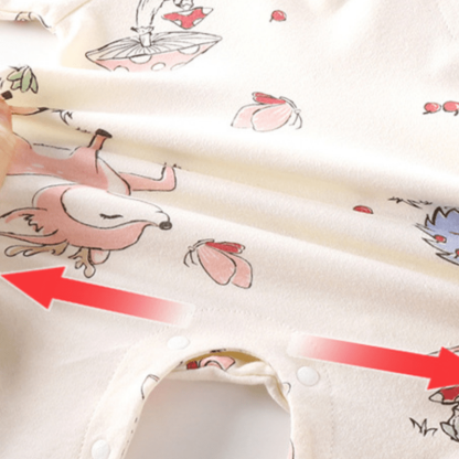 Baby Cute Animals Contrast Color Romper - image 10