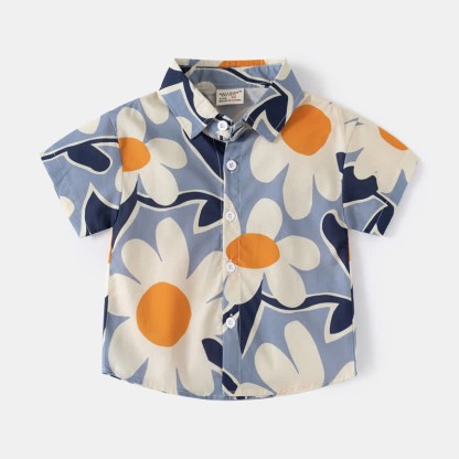 Kid Boy Cartoon Printed Shirt Top - Daisy - 8Y - image 3