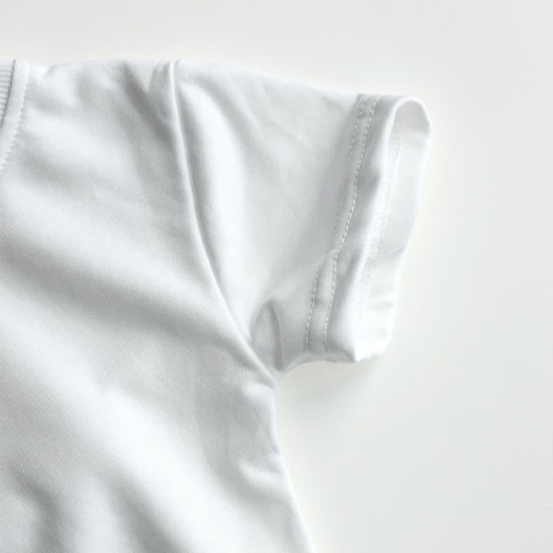 Baby 2-Piece Sixteen Multicolor Flower White Set - image 4