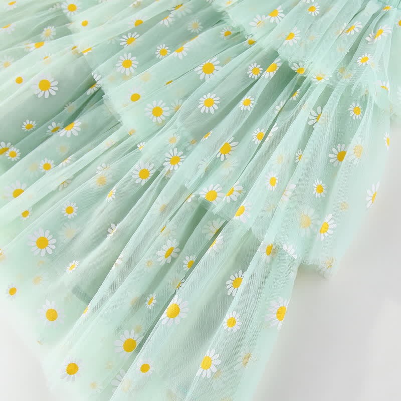 Toddler Daisy Tulle Layered Dress - image 26