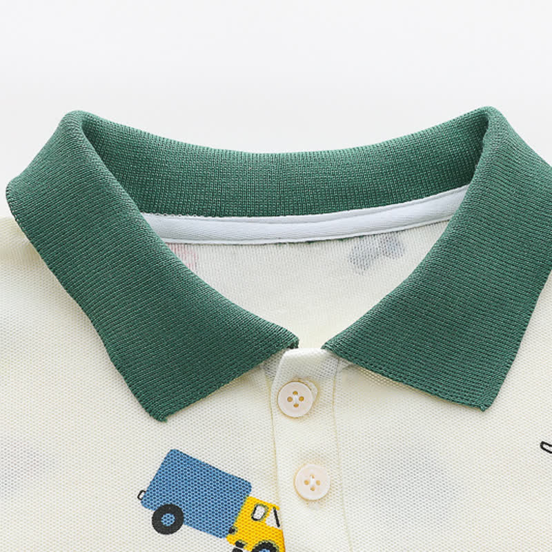 Baby 2-Piece Polo Vehicle Denim Set - image 10