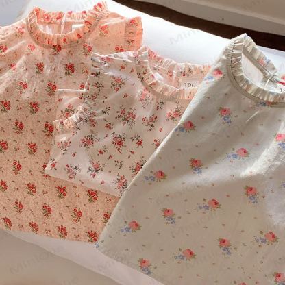 Kid Girl Roses Printed Tank Top - image 5