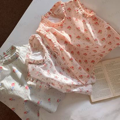 Kid Girl Roses Printed Tank Top - image 6