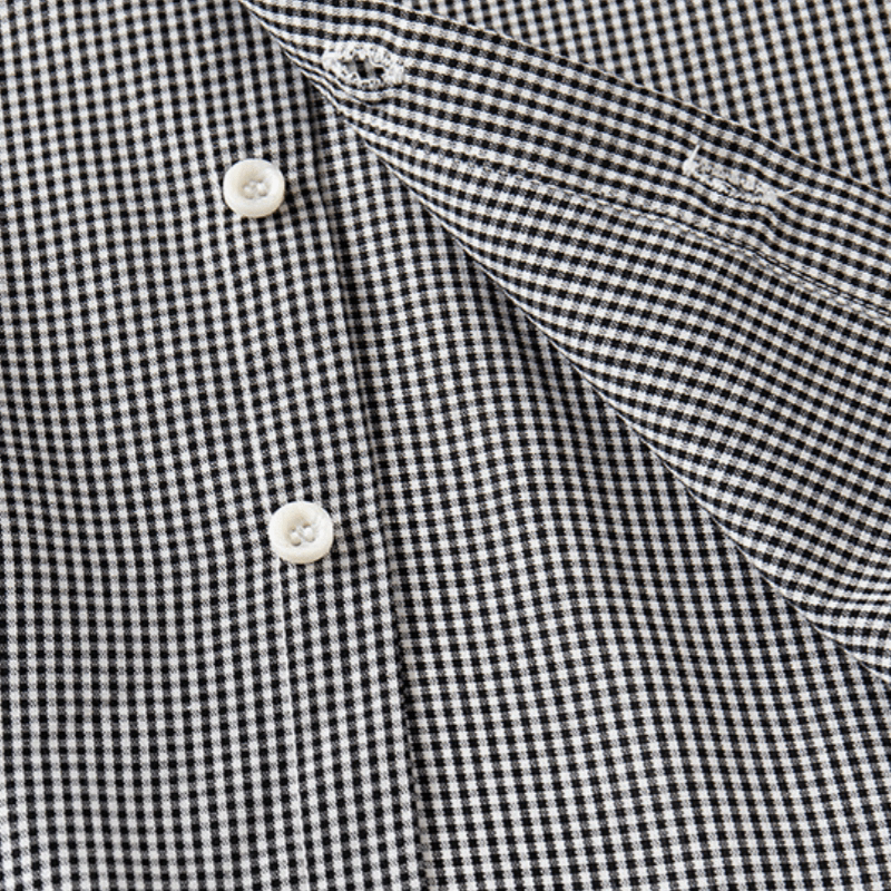 Kid Boy Cartoon Bear Plaid Shirt Top - image 6