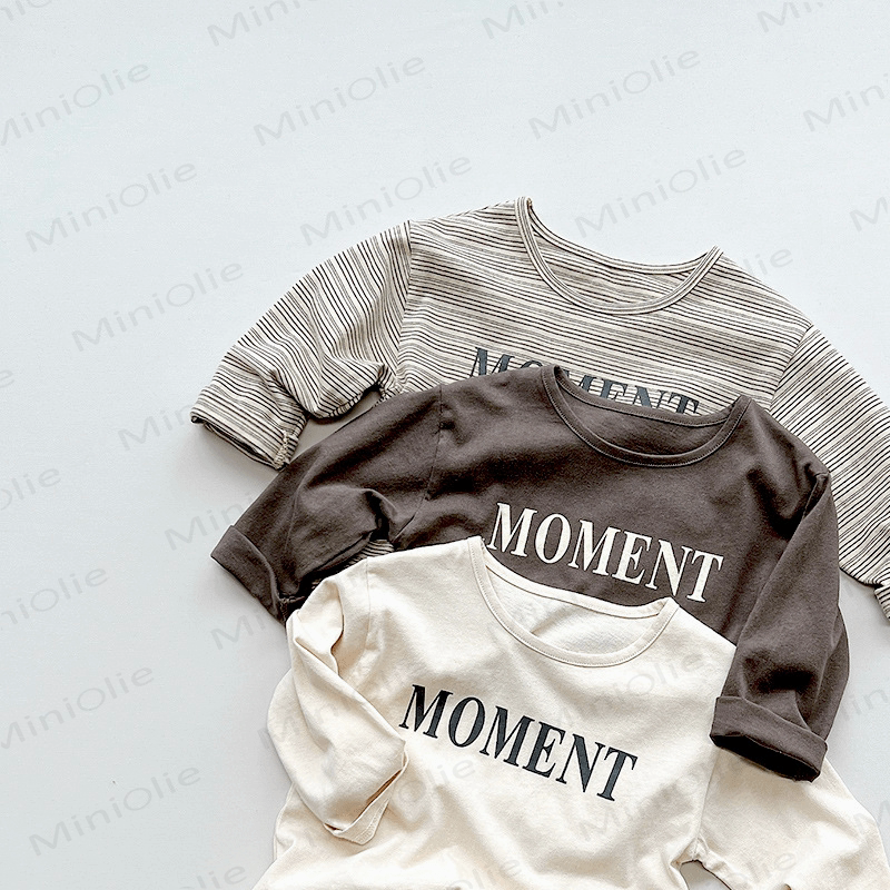 MOMENT Toddler Letter Printed T-Shirt - image 2