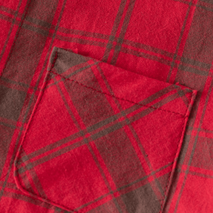 Kid Boy Plaid Short-sleeve Shirt Top - image 6